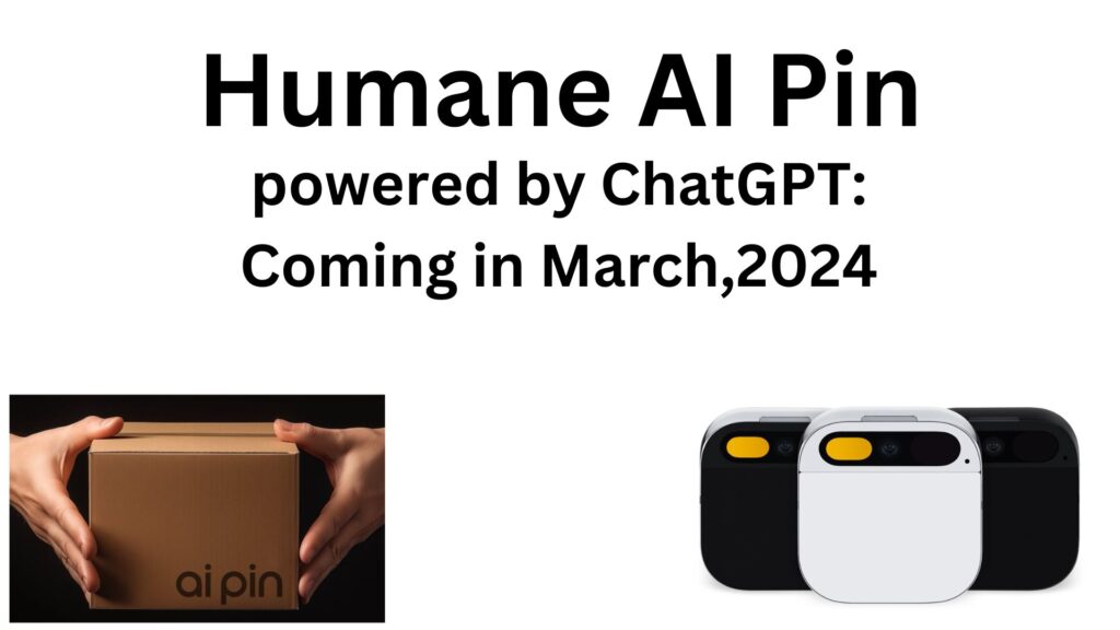 Humane AI Pin powered by ChatGPT: Revolutionizing Wearable Technology